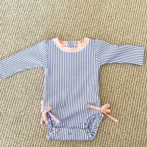 RuffleButts 3-6 months girls one piece swimsuit - brand new